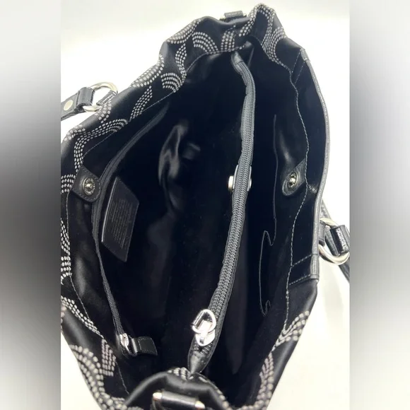 Coach Ashley Op Art Satchel - Picture 10 of 13